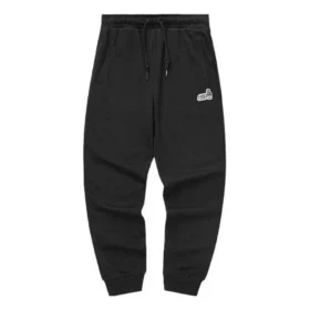 Pantaloni tricotati cu cordon din seria Hilarious Monster „Negru”