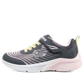 Pantofi pentru fete Microspec Rejoice Racer „Gri-roz”