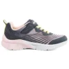 Pantofi pentru fete Microspec Rejoice Racer „Gri-roz”