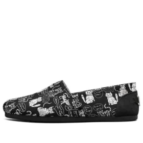 Pantofi slip-on Bob s Plush Negru/Alb