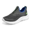 Pantofi slip-on comodi „Gri-albastru”