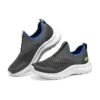 Pantofi slip-on comodi „Gri-albastru”