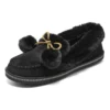 Pantofi slip-on confortabili „Negru”