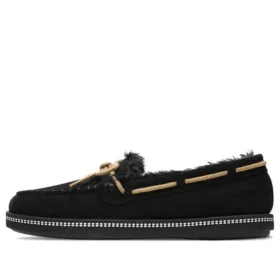 Pantofi slip-on Cozy Campfire cu talpă joasă, negru