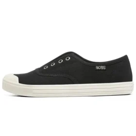 Pantofi slip-on cu talpă joasă Bobs B Cool Negru/Alb