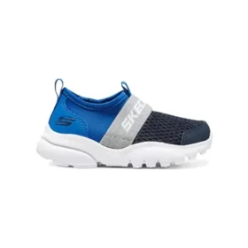 Pantofi slip-on sport „Negru Gri Albastru”