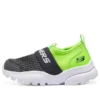 Pantofi slip-on sport „Negru Gri Verde”