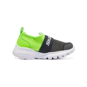 Pantofi slip-on sport „Negru Gri Verde”