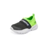 Pantofi slip-on sport „Negru Gri Verde”