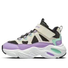 Pantofi sport „Bej Negru Violet”