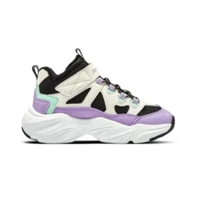 Pantofi sport „Bej Negru Violet”