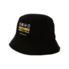 Pălărie de pescar cu logo imprimat „Negru-Galben”