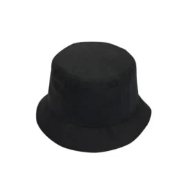 Pălărie de pescar tip bucket „Negru”