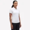 Polo cu mâneci scurte și fermoar frontal Birdie de la GO GOLF