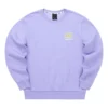 Pulover casual colorat din seria Brand Crew „Purple Yellow”