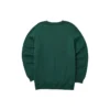 Pulover casual cu imprimeu „Green White”