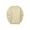 Pulover casual cu mâneci lungi și imprimeu logo „Beige”