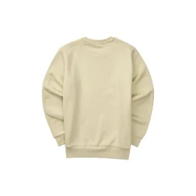 Pulover casual cu mâneci lungi și imprimeu logo „Beige”