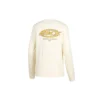 Pulover cu guler rotund Skechers x SKX cu imprimeu logo „Alb Galben”