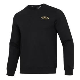 Pulover cu guler rotund Skechers x SKX cu logo imprimat „Negru Galben”