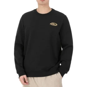 Pulover cu guler rotund Skechers x SKX cu logo imprimat „Negru Galben”