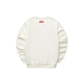 Pulover cu imprimeu „White Black Red”