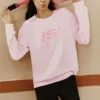 Pulover S Letter Crew „Roz”