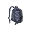 Rucsac casual cu imprimeu literar „Navy White”