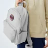 Rucsac casual de mare capacitate „Alb Roșu”