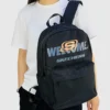 Rucsac cu logo imprimat Scolor „Negru Auriu Gri”