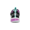 S-Lights: Încălțăminte Glow-Brites „Black Purple Green”