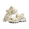 Sandale Big Lug „Alb crem”