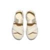 Sandale Big Lug „Alb crem”
