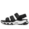 Sandale D lites 2.0 cu 3 curele „Negru Alb”