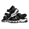 Sandale D lites 2.0 cu 3 curele „Negru Alb”