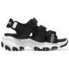 Sandale Dlites „Black White”