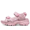 Sandale Dlites Lightweight Cozy Sports pentru băieți mari, roz și roșu