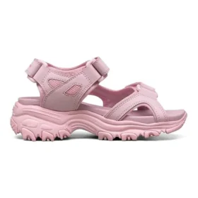 Sandale Dlites Lightweight Cozy Sports pentru băieți mari, roz și roșu