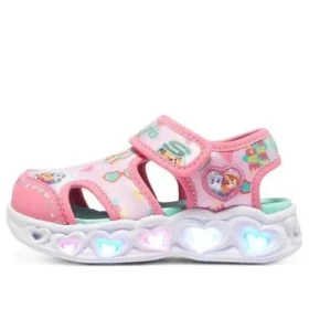Sandale Heart Lights „Roz Alb”