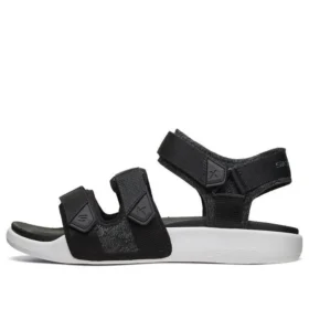 Sandale Velcro pentru sport în aer liber, negru-alb