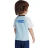 Set casual cu imprimeu „Albastru-negru”
