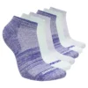 Set de 6 perechi de Șosete scurte cu dungi colorate pentru fete