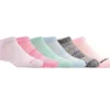 Set de 6 perechi de Șosete scurte cu dungi colorate pentru fete