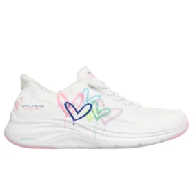 Skechers Slip-ins JGoldcrown: Spumă Contour – Potrivire confortabilă Inimă atemporală