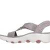 Skechers Slip-ins: Sandale Go Walk Massage Fit – Confetti Sky