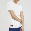 Skechers Sport pentru bărbați, cu mânecă scurtă, alb