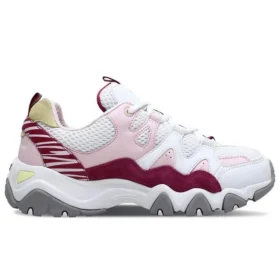Skechers x One Piece D’ Lites 2.0 „Alb Roz Roșu”