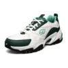Skechers x One Punch Man Stamina V2 Low „Alb-verde”