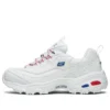 Snickers x Skechers D’ Lites 1.0 Încălțăminte de tată cu talpă joasă Alb