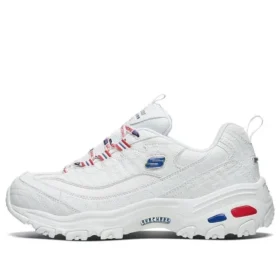 Snickers x Skechers D’ Lites 1.0 Încălțăminte de tată cu talpă joasă Alb